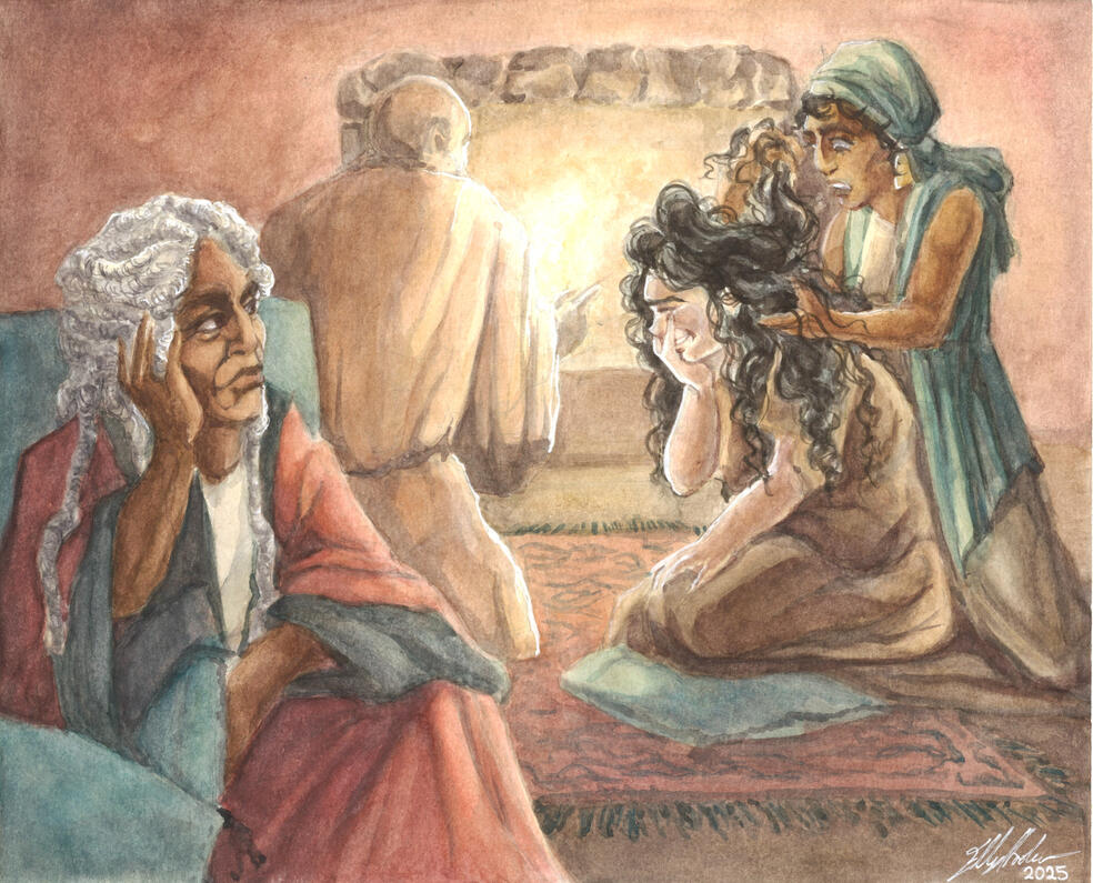 Her First Laugh in a Long Time