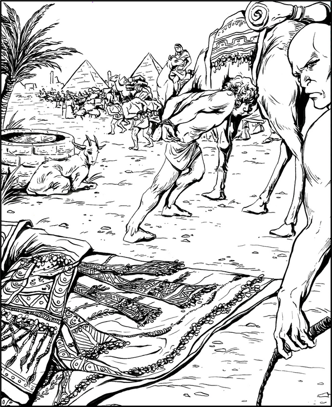 Joseph Colouring Page 1