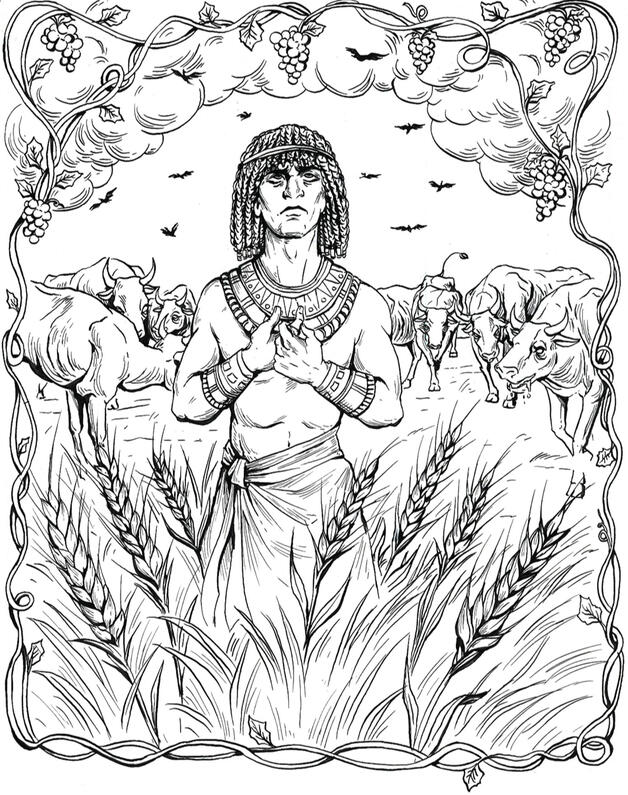 Joseph Colouring Page 2